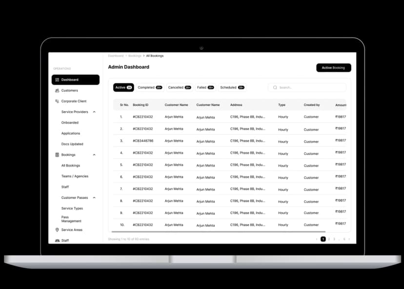 Feature mockup