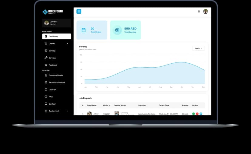 Feature mockup