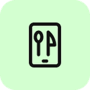 Food ordering management icon