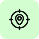 End-to-end delivery technology icon