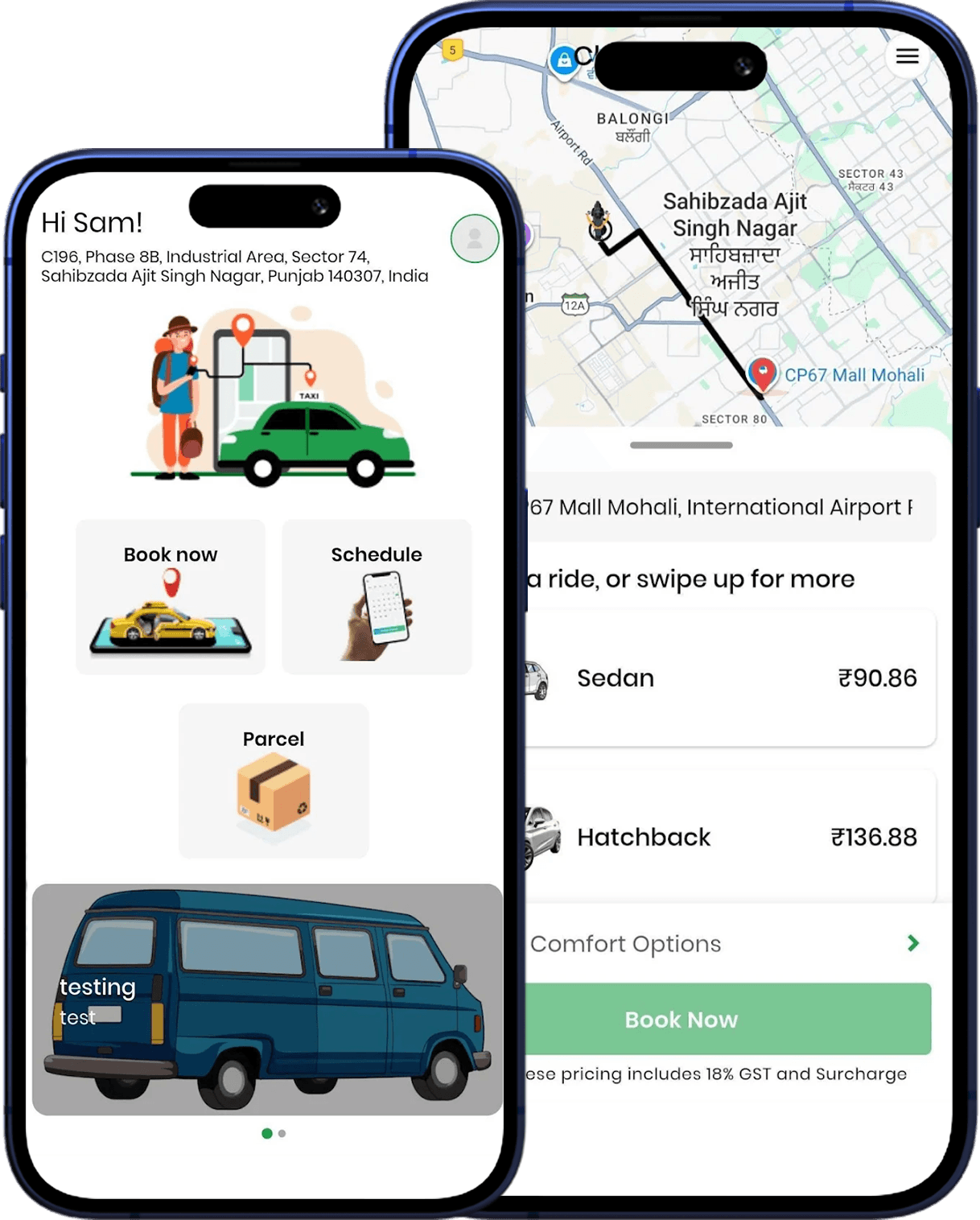 Gocabbiee taxi booking and fleet management solution.