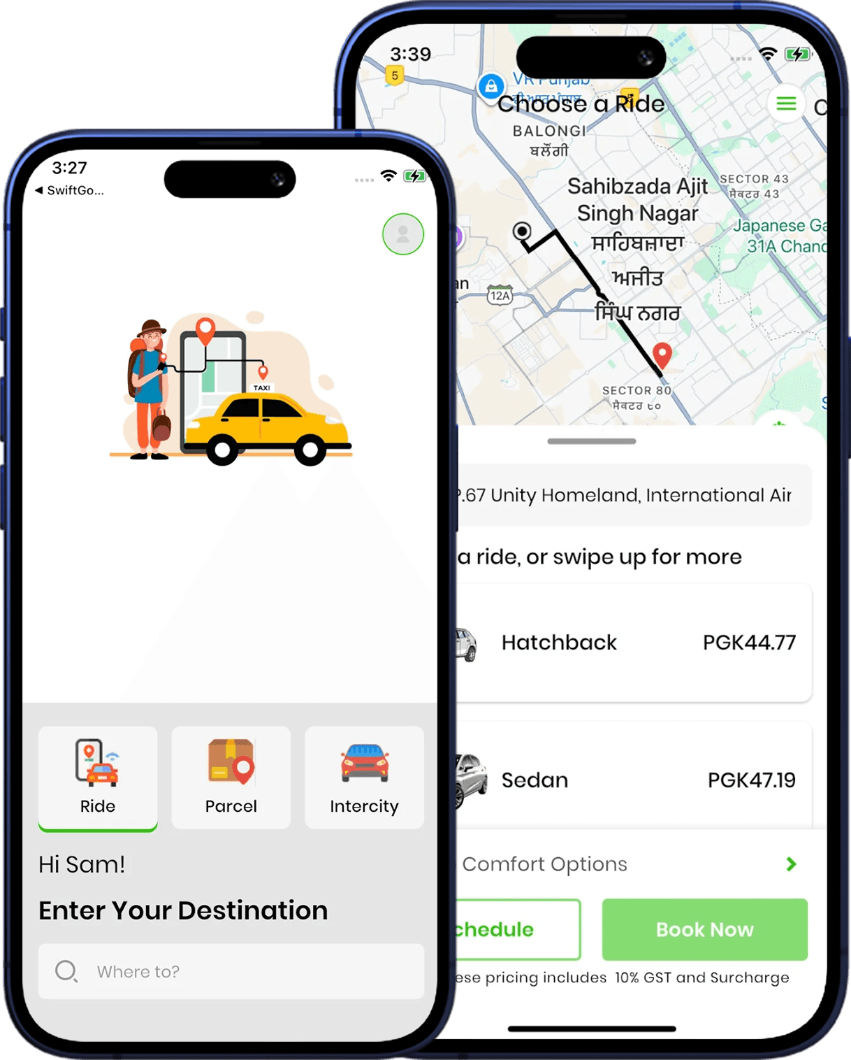 Kalap – online ride ordering marketplace platform.